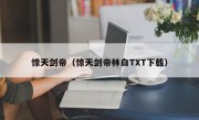 惊天剑帝（惊天剑帝林白TXT下载）