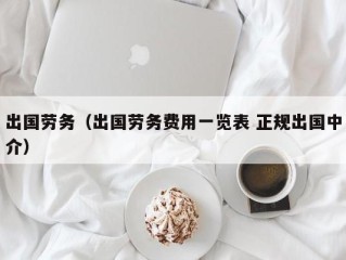 出国劳务（出国劳务费用一览表 正规出国中介）