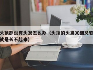 头顶都没有头发怎么办（头顶的头发又细又软就是长不起来）