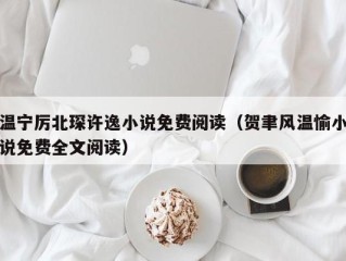 温宁厉北琛许逸小说免费阅读（贺聿风温愉小说免费全文阅读）