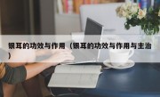 银耳的功效与作用（银耳的功效与作用与主治）