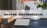 四川大学张薇（四川大学张薇现在怎么样）