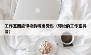 工作室回应谭松韵嘴角受伤（谭松韵工作室抖音）