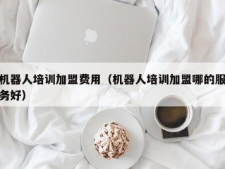 机器人培训加盟费用（机器人培训加盟哪的服务好）