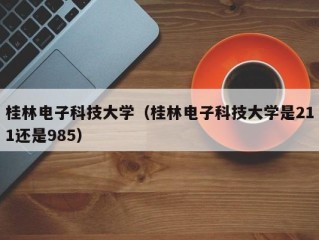 桂林电子科技大学（桂林电子科技大学是211还是985）
