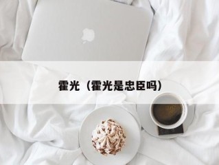 霍光（霍光是忠臣吗）