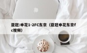 亚冠:申花1-2FC东京（亚冠申花东京fc视频）