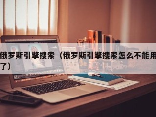 俄罗斯引擎搜索（俄罗斯引擎搜索怎么不能用了）
