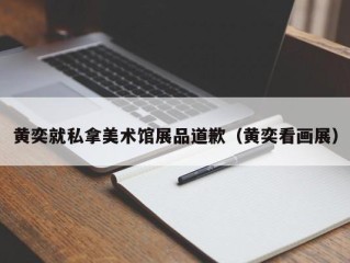 黄奕就私拿美术馆展品道歉（黄奕看画展）
