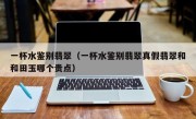 一杯水鉴别翡翠（一杯水鉴别翡翠真假翡翠和和田玉哪个贵点）