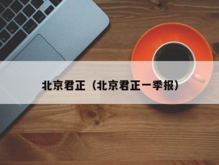 北京君正（北京君正一季报）