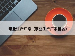 泵业生产厂家（泵业生产厂家排名）