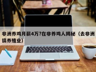 非洲养鸡月薪4万?在非养鸡人揭秘（去非洲搞养殖业）