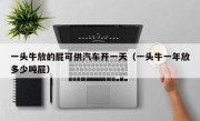 一头牛放的屁可供汽车开一天（一头牛一年放多少吨屁）