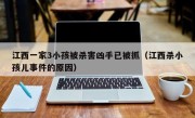 江西一家3小孩被杀害凶手已被抓（江西杀小孩儿事件的原因）