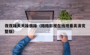 夜夜躁天天躁很躁（陌陌影视在线观看高清完整版）