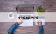 仓井空的简单介绍