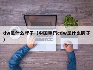 dw是什么牌子（中国重汽cdw是什么牌子）