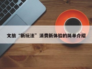 文旅“新玩法”消费新体验的简单介绍