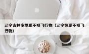 辽宁吉林多地现不明飞行物（辽宁惊现不明飞行物）